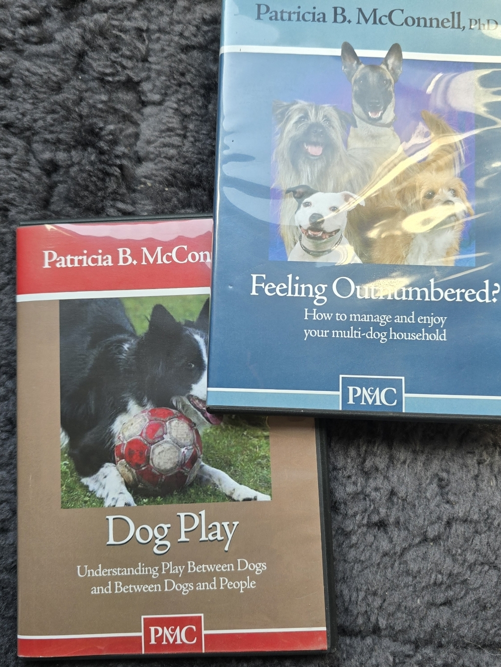 Patricia McConnell 2-DVD Dog Training Set: Dog Play & Feeling Outnumbered